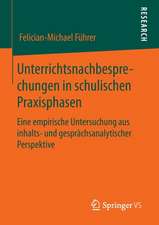 Unterrichtsnachbesprechungen in schulischen Praxisphasen