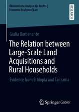 The Relation between Large-Scale Land Acquisitions and Rural Households