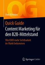 Quick Guide Content Marketing für den B2B-Mittelstand: Wie KMU mehr Sichtbarkeit im Markt bekommen