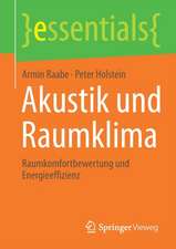 Akustik und Raumklima: Raumkomfortbewertung und Energieeffizienz