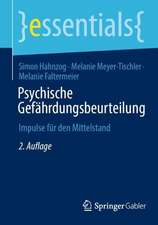 Psychische Gefährdungsbeurteilung