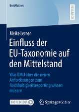 Einfluss der EU-Taxonomie auf den Mittelstand: Was KMU über die neuen Anforderungen zum Nachhaltigkeitsreporting wissen müssen