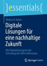 Digitale Lösungen für eine nachhaltige Zukunft