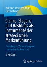 Claims, Slogans und Hashtags als Instrumente der strategischen Markenführung: Grundlagen, Verwendung und relevantes Markenrecht