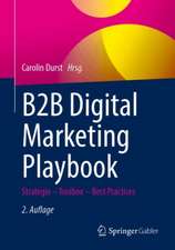 B2B Digital Marketing Playbook: Strategie – Toolbox – Best Practices