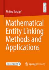 Mathematical Entity Linking Methods and Applications
