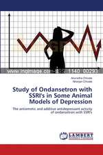 Study of Ondansetron with SSRI's in Some Animal Models of Depression