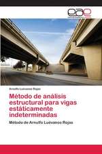 Metodo de Analisis Estructural Para Vigas Estaticamente Indeterminadas