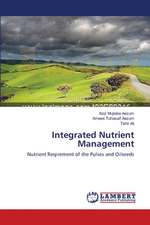 Integrated Nutrient Management