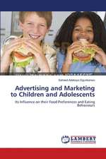 Advertising and Marketing to Children and Adolescents