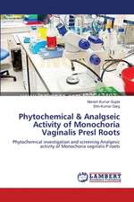 Phytochemical & Analgseic Activity of Monochoria Vaginalis Presl Roots