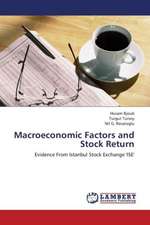 Macroeconomic Factors and Stock Return