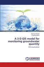 A 3-D GIS model for monitoring groundwater quantity