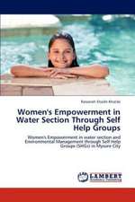 Women's Empowerment in Water Section Through Self Help Groups