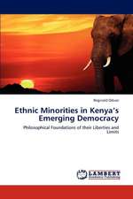 Ethnic Minorities in Kenya's Emerging Democracy