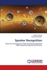 Speaker Recognition