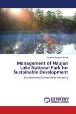 Management of Naujan Lake National Park for Sustainable Development