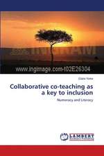 Collaborative co-teaching as a key to inclusion