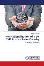 Internationalization of a UK SME into an Asian Country