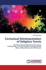 Contextual Reinterpretation of Religious Tenets