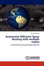 Autonomic Diffusion Spray Routing with multiple copies