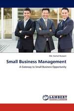 Small Business Management