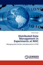 Distributed Data Management in Experiments at RHIC