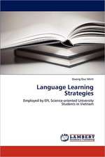 Language Learning Strategies