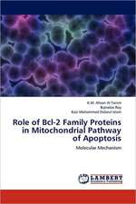 Role of Bcl-2 Family Proteins in Mitochondrial Pathway of Apoptosis