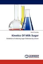 Kinetics Of Milk Sugar