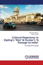 Cultural Hegemony in Kipling's 