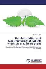 Standardization and Manufacturing of Tablets from Black Mahlab Seeds