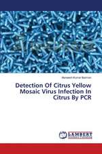 Detection Of Citrus Yellow Mosaic Virus Infection In Citrus By PCR