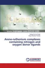 Arene-ruthenium complexes containing nitrogen and oxygen donor ligands