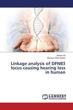 Linkage analysis of DFNB3 locus causing hearing loss in human