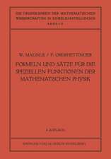 Formeln und Sätƶe für die Speƶiellen Funktionen der Mathematischen Physik