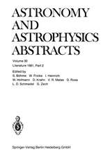 Literature 1981, Part 2: A Publication of the Astronomisches Rechen-Institut Heidelberg Member of the Abstracting Board of the International Council of Scientific Unions Astronomy and Astrophysics Abstracts is Prepared Under the Auspices of the International Astronomical Union