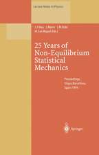 25 Years of Non-Equilibrium Statistical Mechanics: Proceedings of the XIII Sitges Conference, Held in Sitges, Barcelona, Spain, 13–17 June 1994