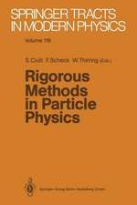 Rigorous Methods in Particle Physics