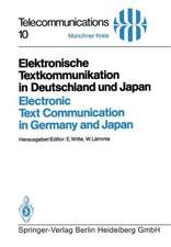 Elektronische Textkommunikation in Deutschland und Japan / Electronic Text Communication in Germany and Japan: Konzepte, Anwendungen, Soziale Wirkungen, Einführungsstrategien / Concepts, Applications, Social Impacts, Implementation Strategies