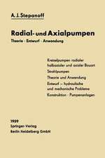 Radial- und Axialpumpen