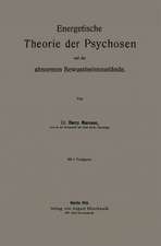 Energetische Theorie der Psychosen und der abnormen Bewusstseinszustände