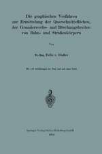 Die graphischen Verfahren zur Ermittelung der Querschnittsflächen, der Grunderwerbs- und Böschungsbreiten von Bahn- und Straßenkörpern