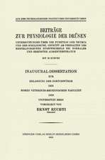 Beiträge zur Physiologie der Drüsen: Untersuchungen über die Funktion der Thymus und der Schilddrüse, Geprüft am Verhalten des Respiratorischen Stoffwechsels bei Normaler und Erhöhter Aussentemperatur