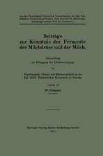 Beiträge zur Kenntnis der Fermente der Milchdrüse und der Milch