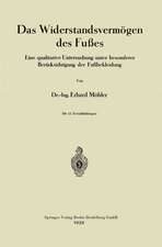 Das Widerstandsvermögen des Fußes: Eine qualitative Untersuchung unter besonderer Berücksichtigung der Fußbekleidung