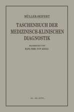 Taschenbuch der Medizinisch Klinischen Diagnostik