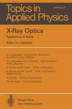 X-Ray Optics