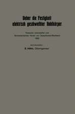 Ueber die Festigkeit elektrisch geschweißter Hohlkörper: Versuche veranstaltet vom Schweizerischen Verein von Dampfkessel-Besitzern 1923