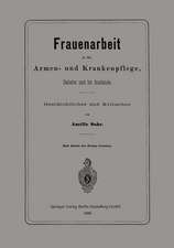 Frauenarbeit in der Armen- und Krankenpflege, Daheim und im Auslande: Geschichtliches und Kritisches